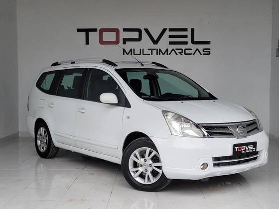 NISSAN GRAND LIVINA 1.8 SL 16V FLEX 4P AUTOMÁTICO